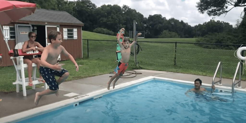 On-campus pool