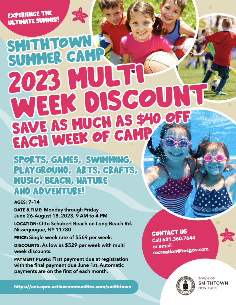 Brochure Smithtown Summer Camp